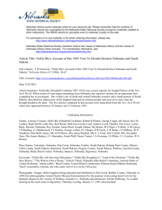 Article Title: Nellie Bly's Account of Her 1895 Visit To Drouth