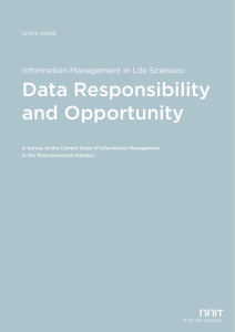 Information Management in Life Sciences