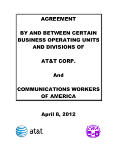 AGREEMENT BY AND BETWEEN CERTAIN BUSINESS