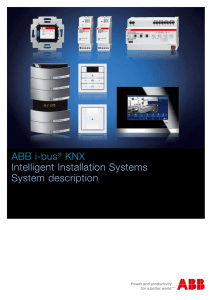 ABB i-bus® KNX Intelligent Installation Systems - Busch