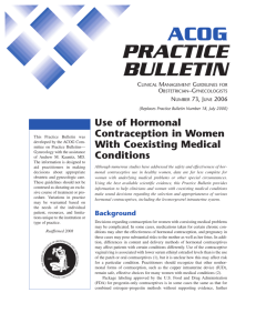 ACOG Practice Bulletin, Number 73, June 2006, Reaffirmed 2008