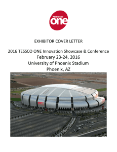 February 23-24, 2016 University of Phoenix Stadium Phoenix, AZ