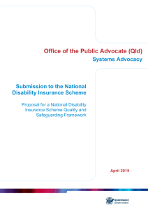 Office of the Public Advocate - Department of Justice and Attorney