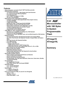 ATmega16L - Atmel Corporation