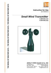 Small Wind Transmitter