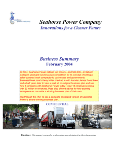 Seahorse Power Company