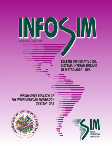 boletín informativo del sistema interamericano de metrología