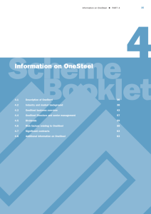 Information on OneSteel