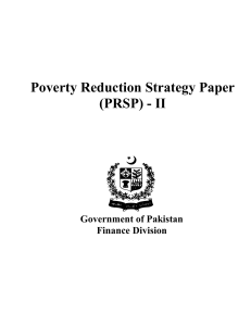 Poverty Reduction Strategy Paper (PRSP) - II