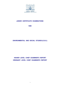 Environment & Social Studies