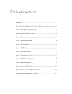 Table of contents - Church Publishing