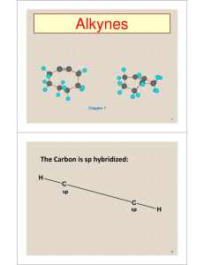 Alkynes