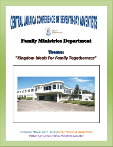 family ministries department