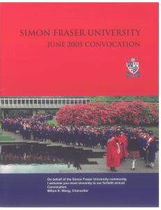 SFU AtoM - Simon Fraser University