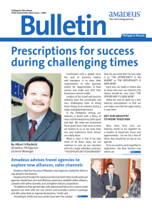 Prescriptions for success during challenging times
