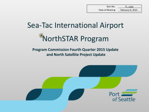 Sea-Tac International Airport NorthSTAR Program