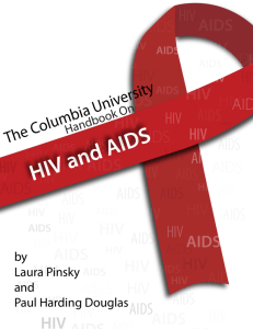 hiv aids handbook cover - Columbia Health