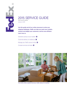 2015 service guide