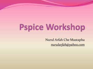 Pspice Workshop