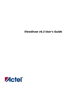 ViewDraw v6.3 User's Guide