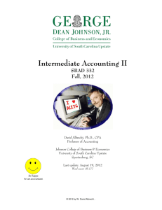 Intermediate Accounting II - The Summa