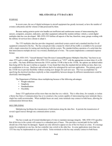 MIL-STD-1553 & 1773 DATA BUS