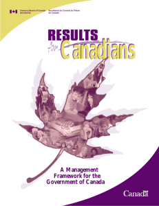 Results for Canadians - March 2000