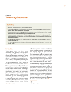 Violence against women - United Nations Statistics Division