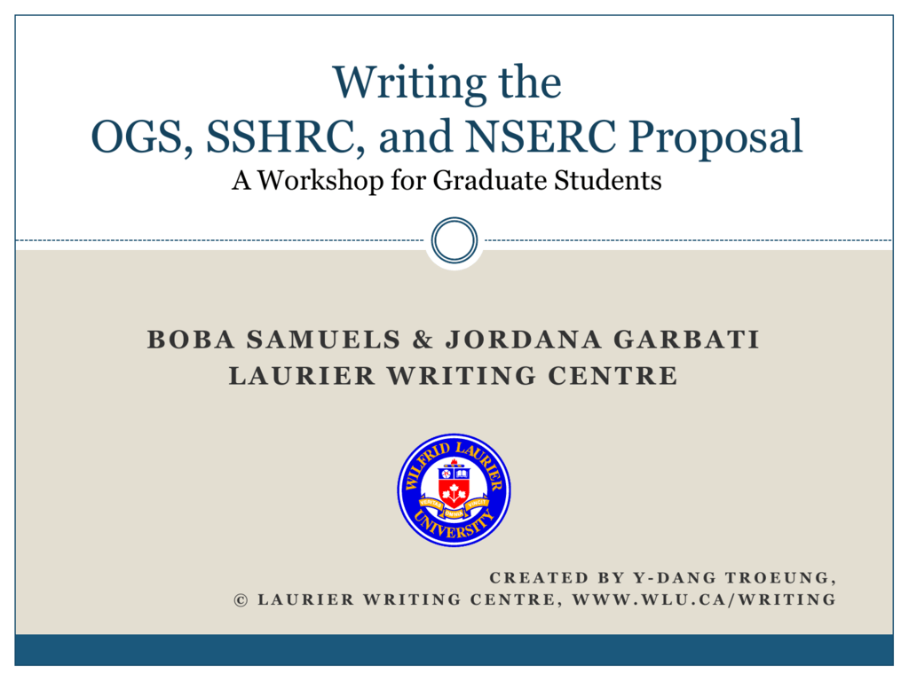 Sshrc doctoral fellowship proposal sample image