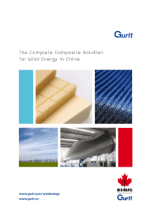 The Complete Composite Solution for Wind Energy in China