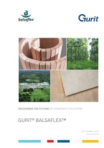 Balsaflex catalogue - Gurit
