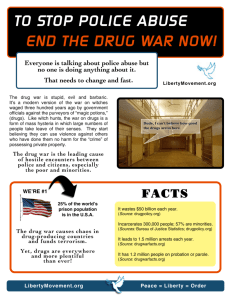 End the Drug War Now - LibertyMovement.org