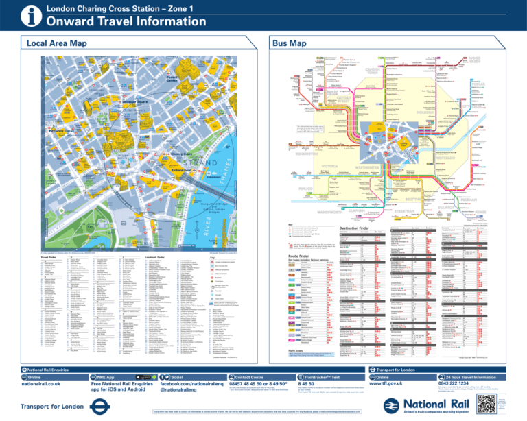 Local Area Map National Rail Enquiries