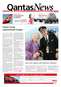 Qantas Group organisational changes