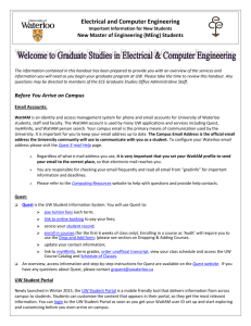 MEng New Student Info - Electrical and Computer Engineering