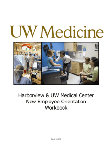 Harborview & UW Medical Center New Employee Orientation