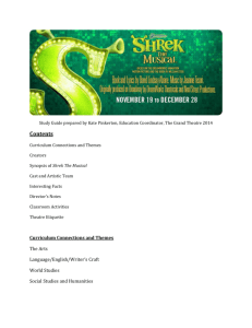 Shrek Study Guide