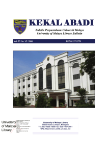 kekal abadi - UM - University of Malaya