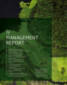 management report - Geschäftsbericht 2013/14