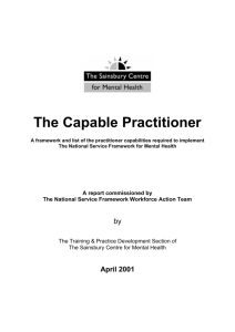 The Capable Practitioner