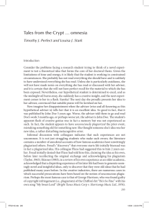 Cryptomnesia chapter 2008