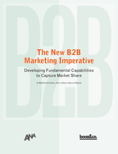 The New B2B Marketing Imperative