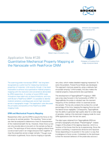 Application Note #128 Quantitative Mechanical Property