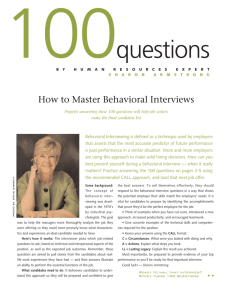 Sharon's 100 Questions! - The Essential HR Handbook
