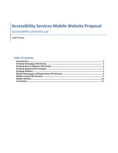 University of Toronto Accessibility Services