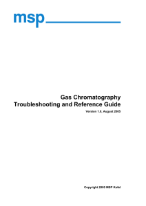 Gas Chromatography Troubleshooting and