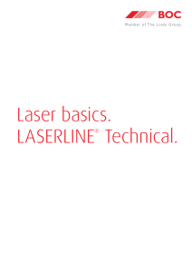 Laser basics. LASERLINE® Technical.