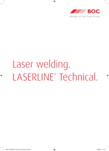 Laser welding. LASERLINE® Technical.