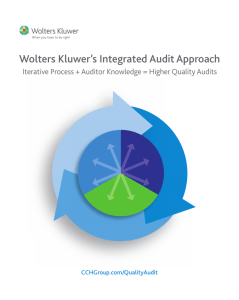 Wolters Kluwer's Integrated Audit Approach