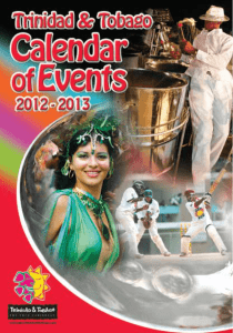 Calendar of Events - Trinidad and Tobago